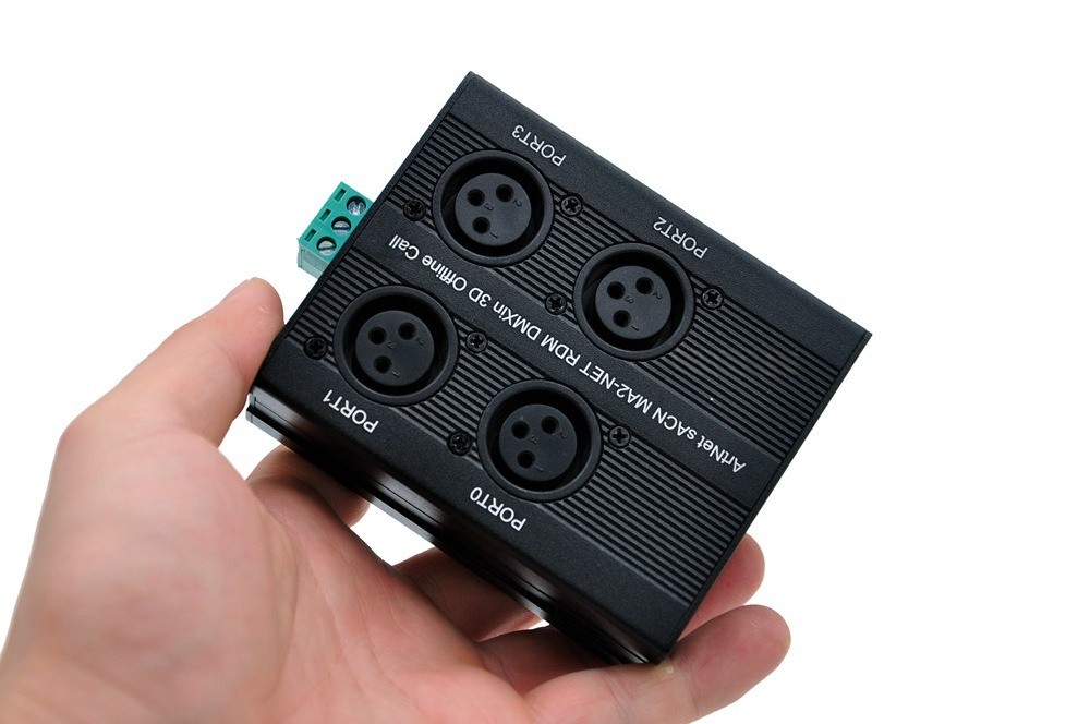 DMX512 Stage Light Controller 54 RGB Effects Support for ARTNET/SACN Protocols