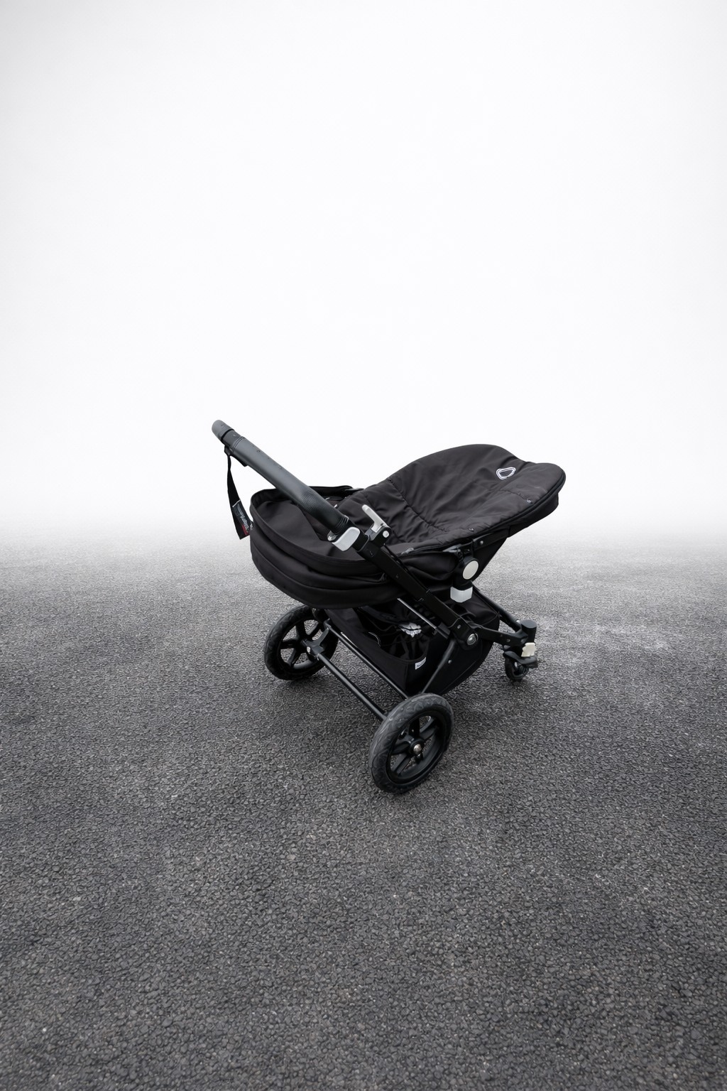 Bugaboo Comeleon Black Single Stroller with bassinet