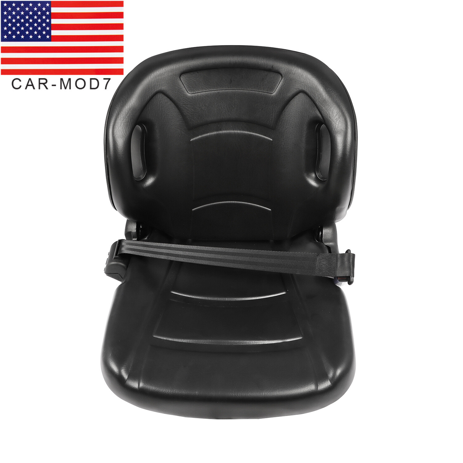 FORKLIFT SEAT WITH SEATBELT  w/ Adjustable Backrest