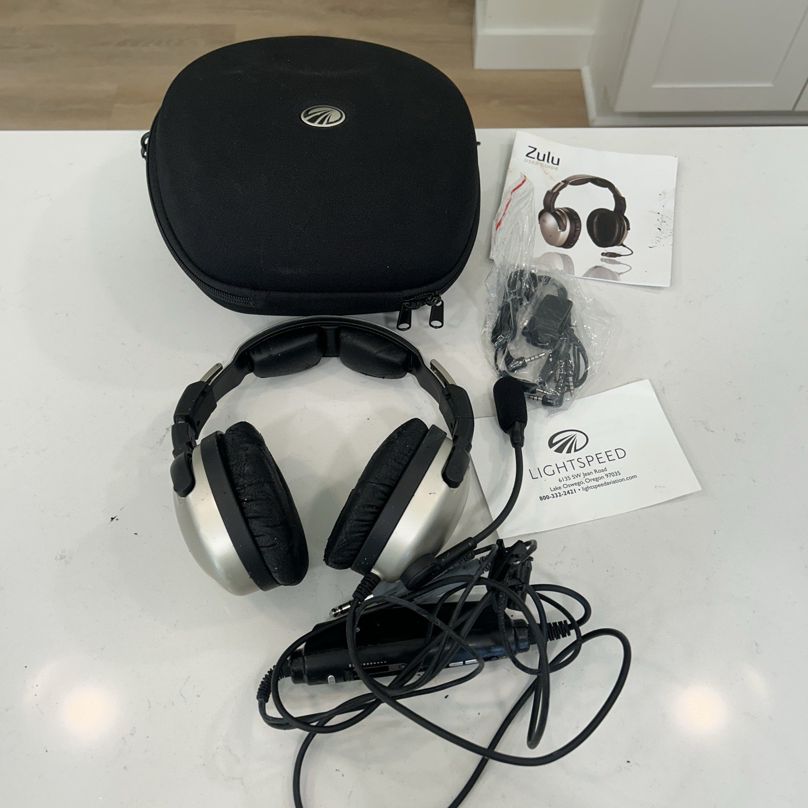 Lightspeed Zulu ANR Bluetooth Aviation Headset