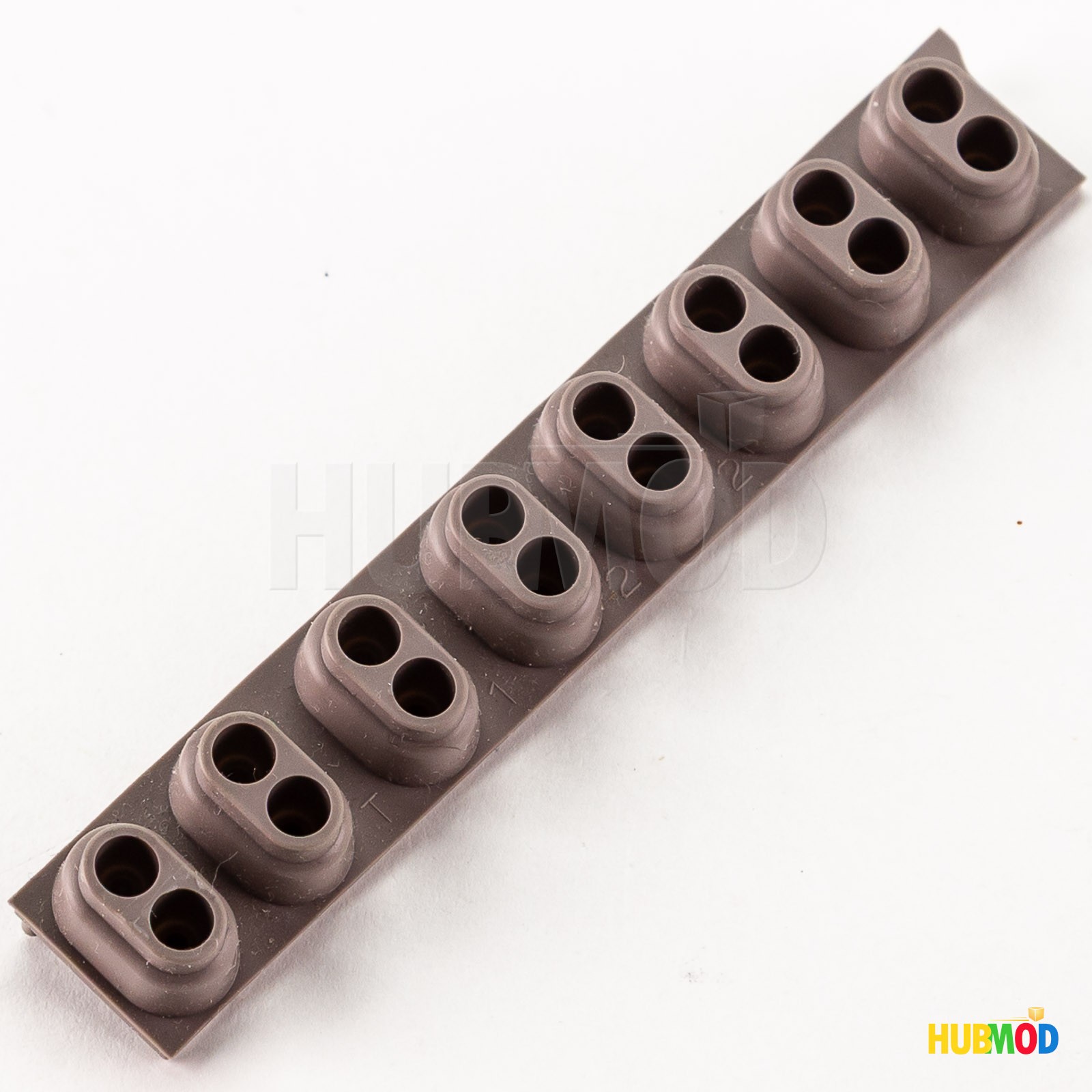 Genuine Yamaha DGX-230 DGX-220 Keyboard Piano 8 Key Conductive Pad Contact Strip