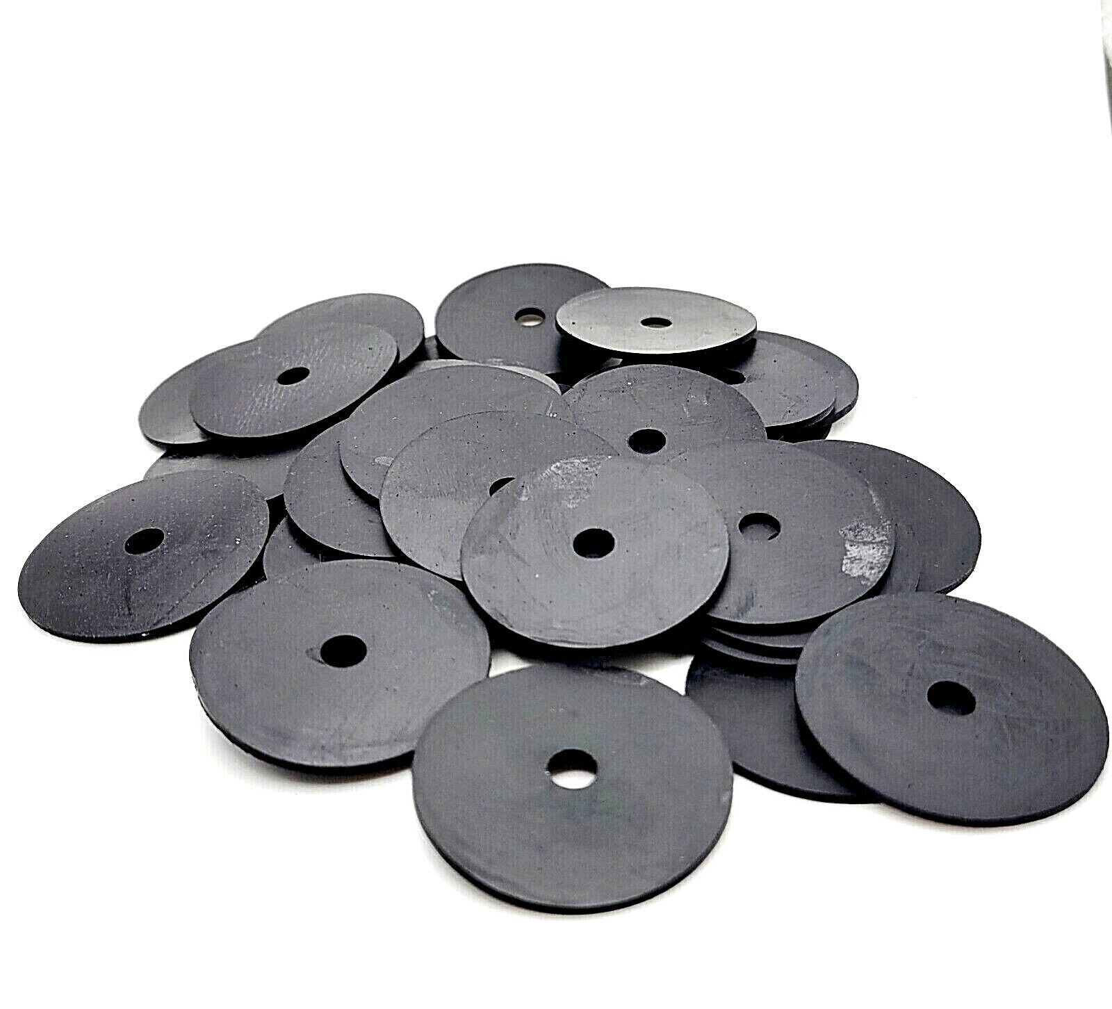 1/4" ID Rubber Fender Washers 1 1/2" OD Spacers  1/16" Thick 1/4 x 1.5 x 1/16
