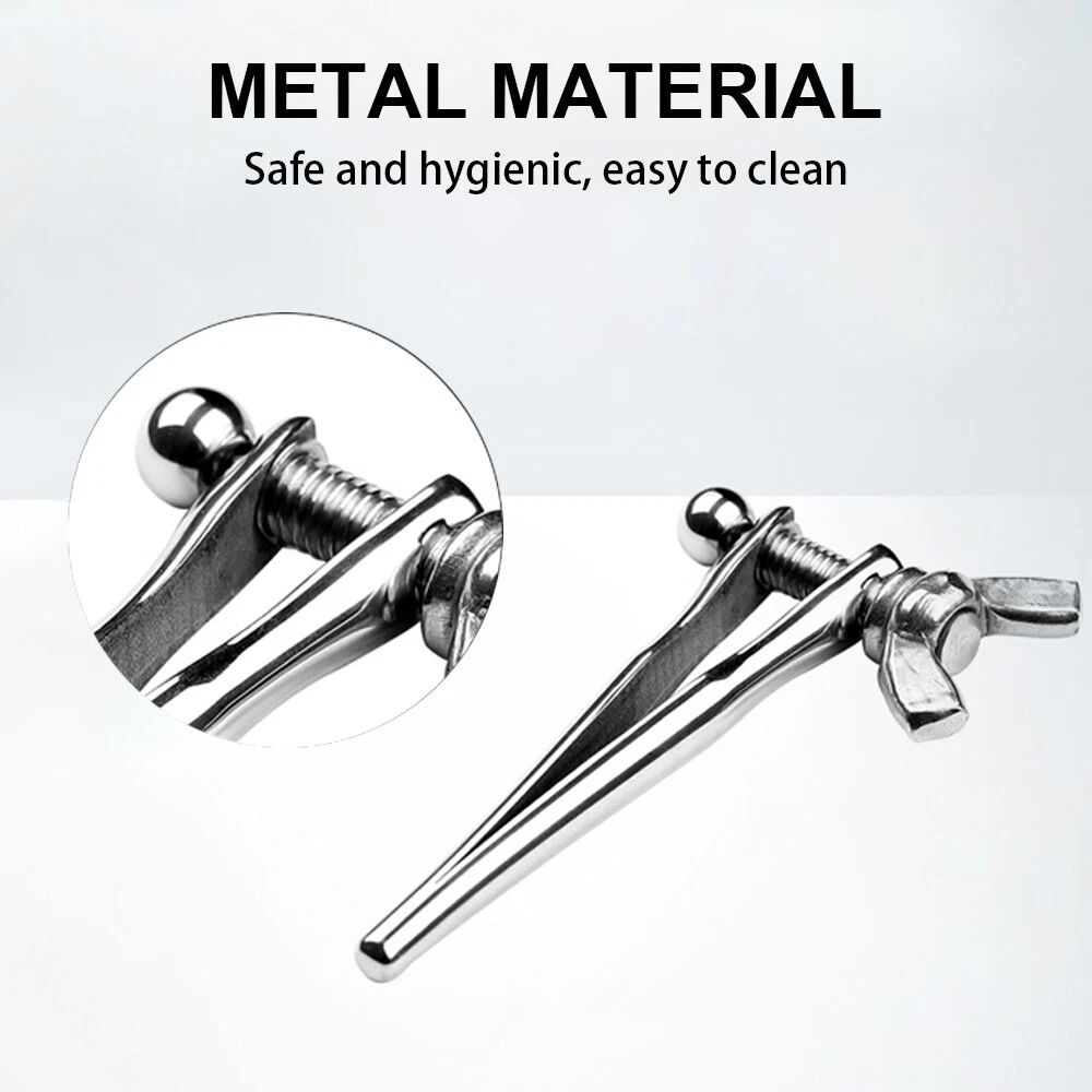 Stainless Steel Urethral Dicks Adjustable Penis Plug Dilator Stretcher Expander