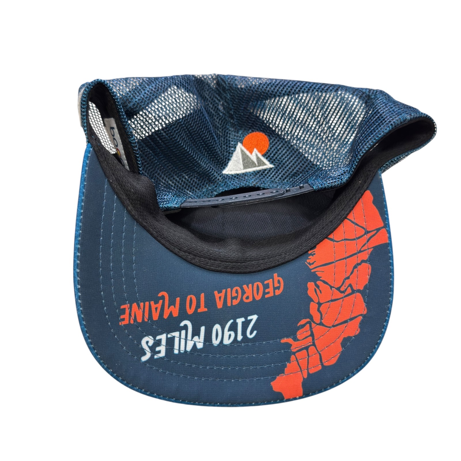 BOCO GEAR AT Virtual Challenge 2023 Trucker Hat 2190 Miles Blue