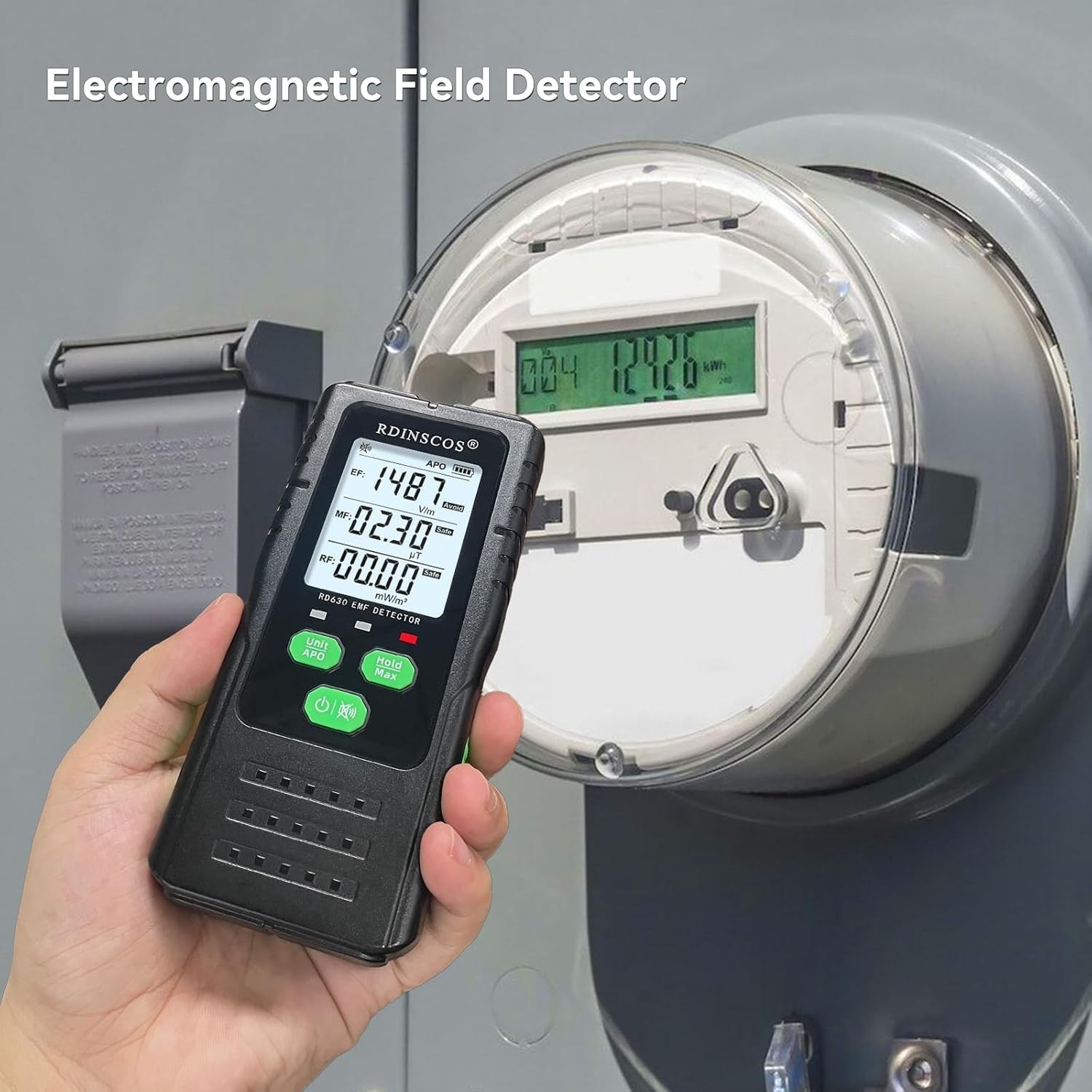 3-in-1 EMF Detector: Comprehensive Electromagnetic Radiation Protection Device
