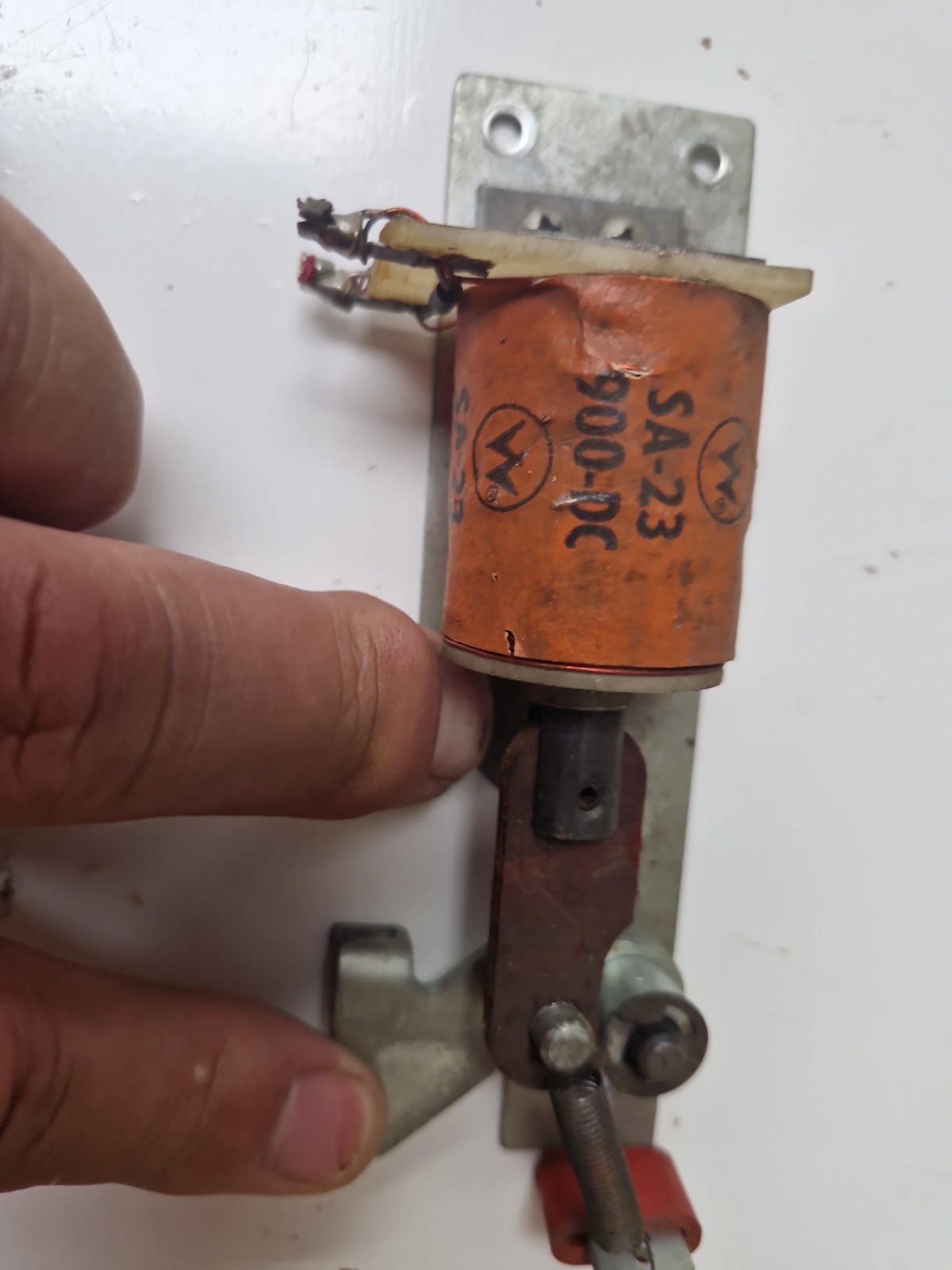 William's Pinball Machine USED TROUGH OUT HOLE KICKER