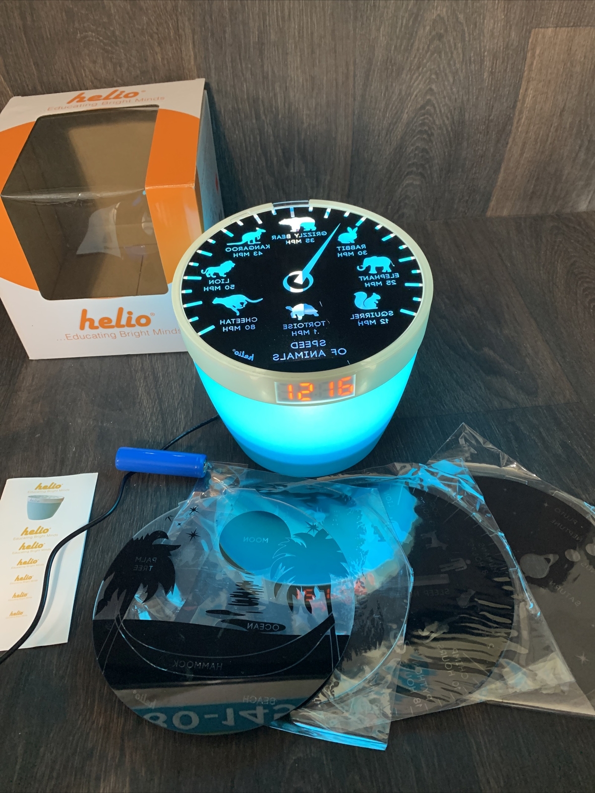 LED Helio Light Blue Roof Projector Educating Bright Minds