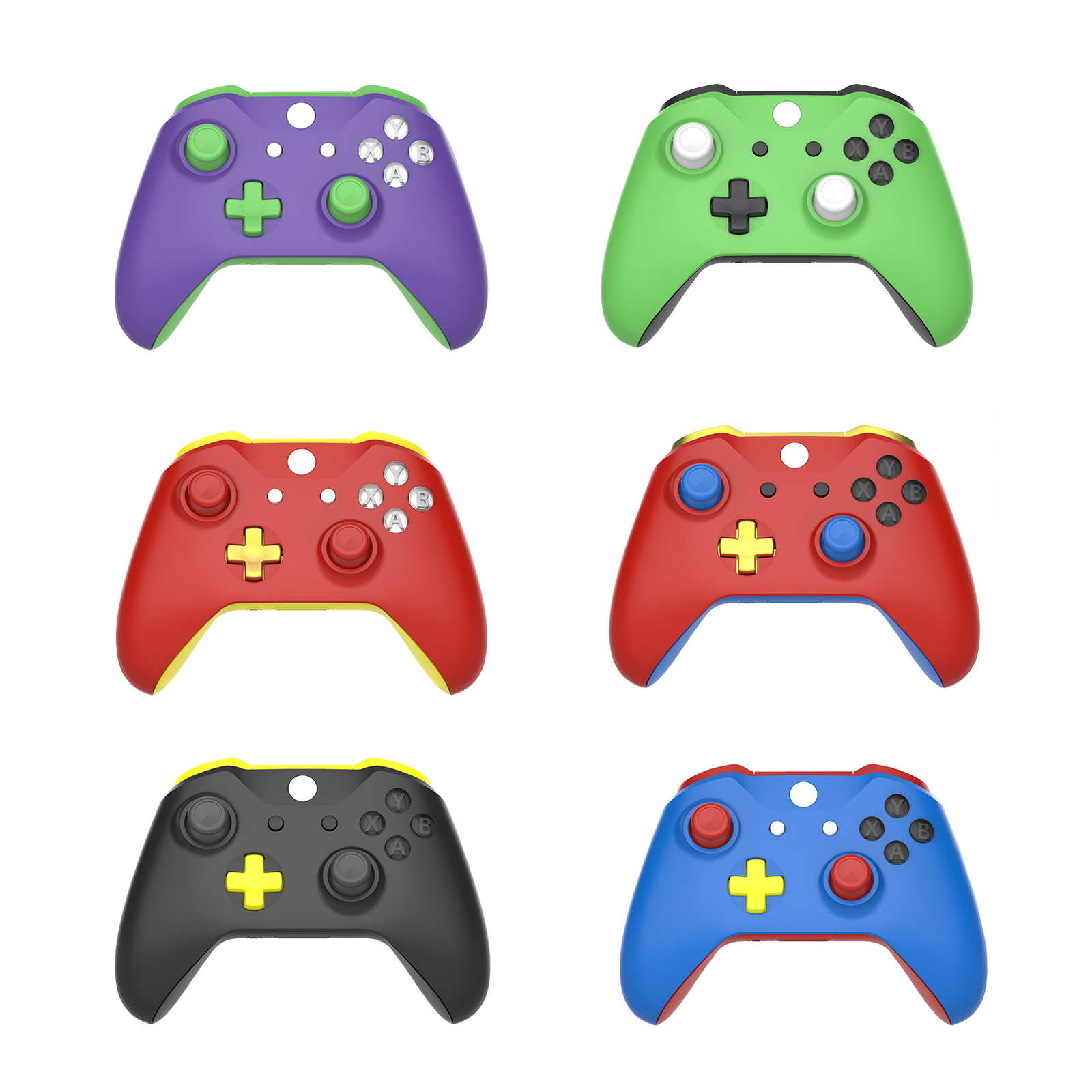 Case for Xbox One Slim Version Game Handle Controller Skin Bumper Shell