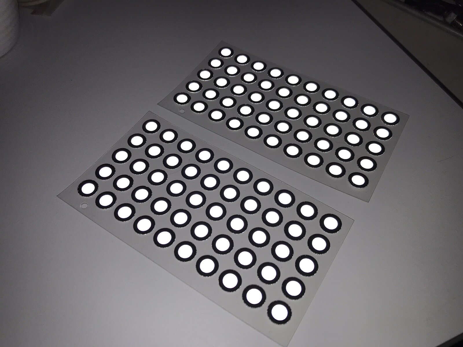 200 x 3d Scanner Scanning  Marker Dot  10mm width, 6mm reflective