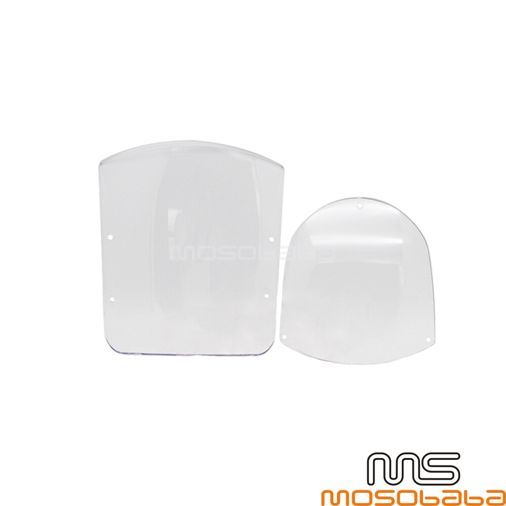 Headlight Quarter Fairing Replacement Windshield For Harley Dyna Super Glide FXD