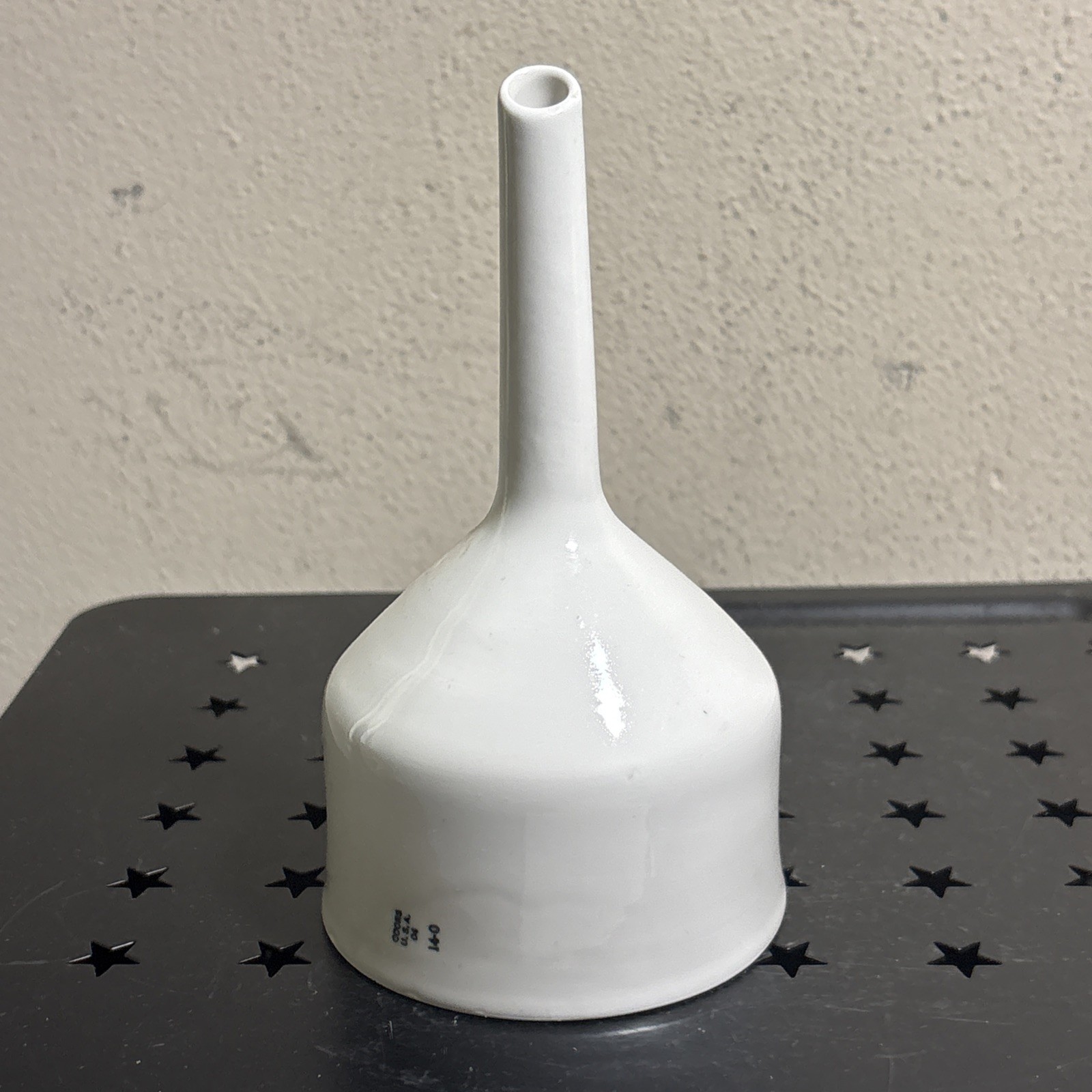 Vintage 3 1/4” COORS USA 04 (14-0) Porcelain Buchner Funnel
