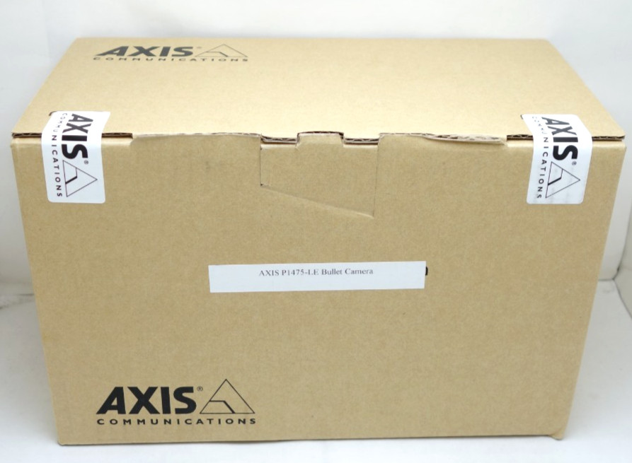 AXIS Communications P1475-LE 03181-001 2MP IP IR PoE Outdoor Bullet Camera NIB