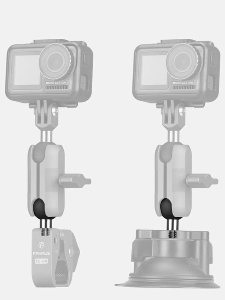 FANAUE B-1 Ball Adapter with 1/4"-20 Threaded Post,Compatible with RAM Mounts