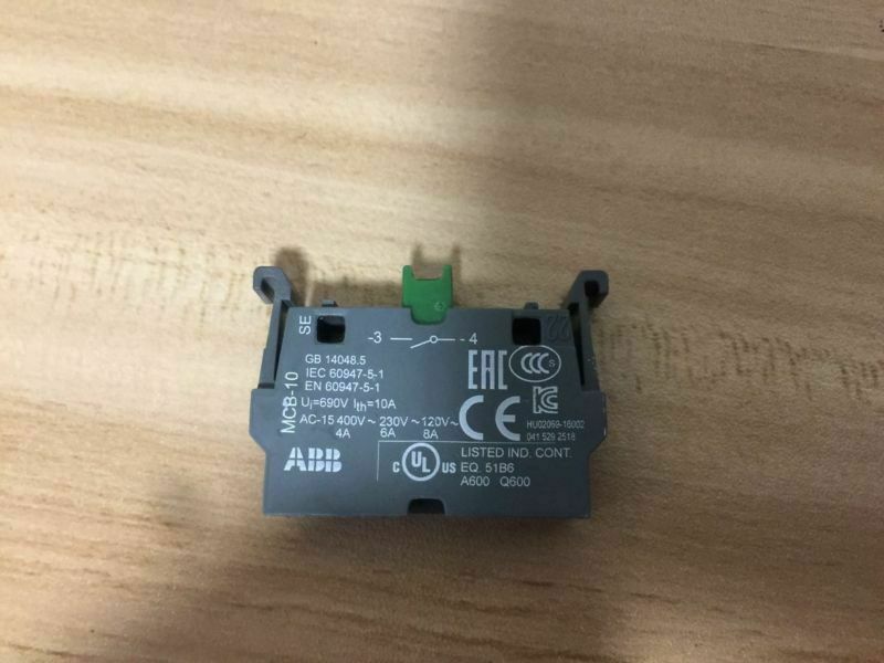 10PCS ABB MCB-10 MCB10 1NO Auxiliary Contacts  -New *BA