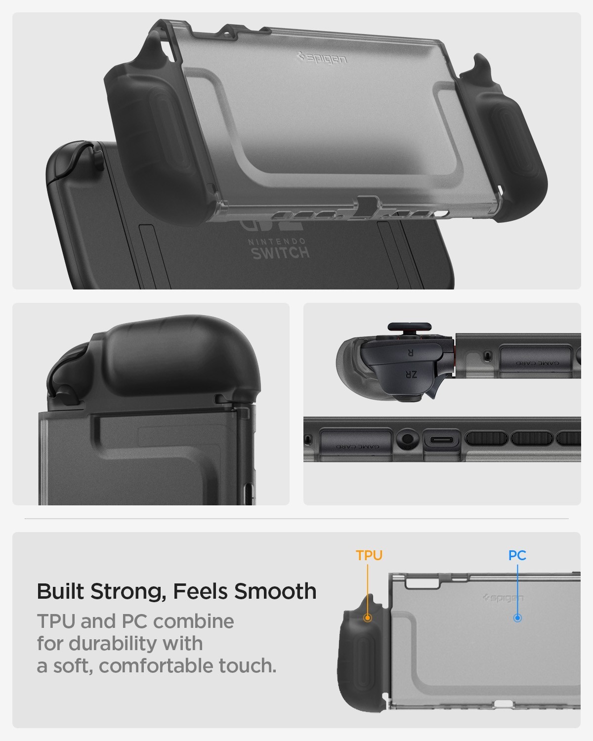 For Nintendo Switch 2 | Spigen Ultra Hybrid Case Dockable Cover