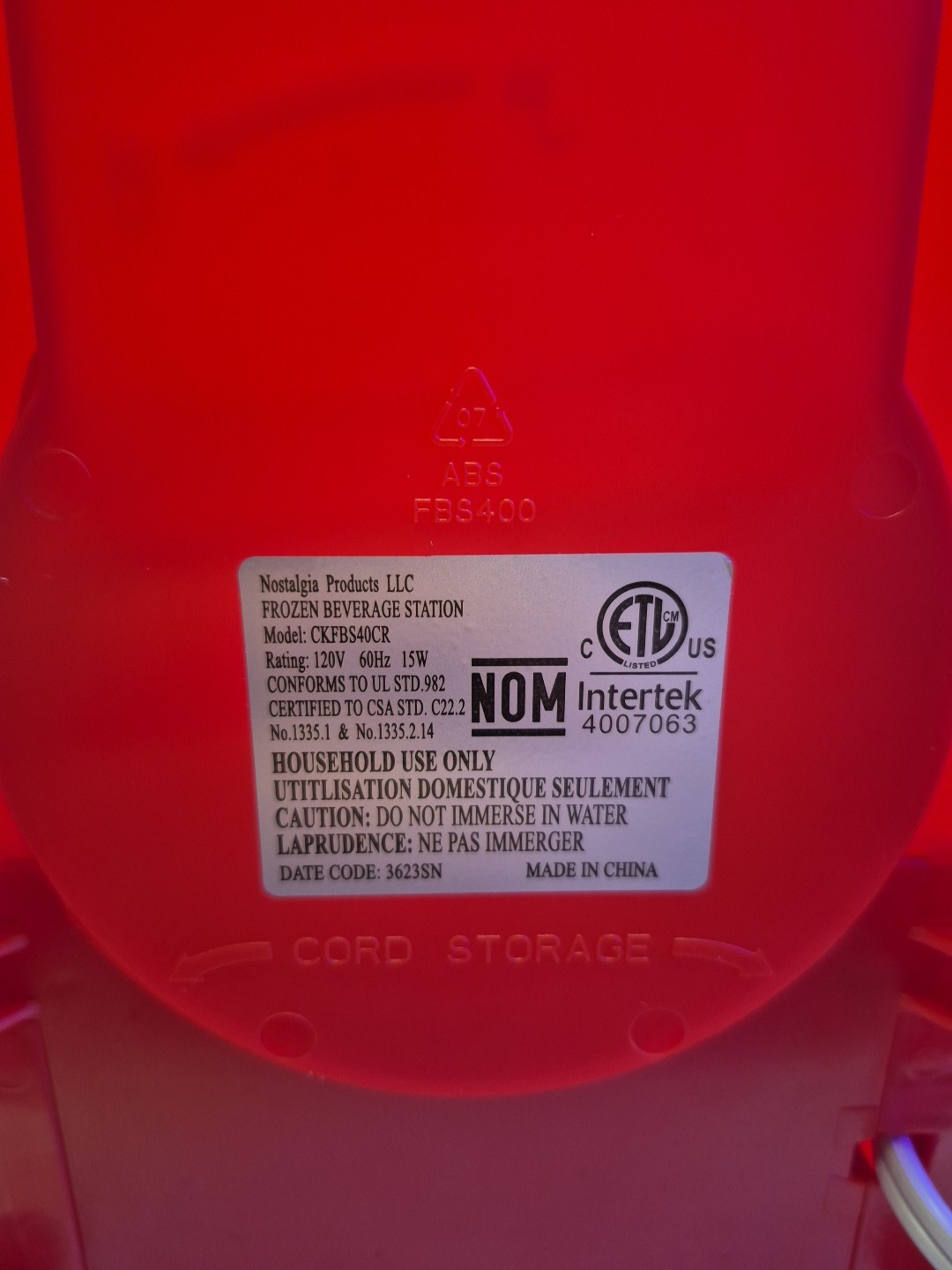 Coca Cola Slushie Maker Machine Ice Smoothie Beverage 40oz Capacity Works