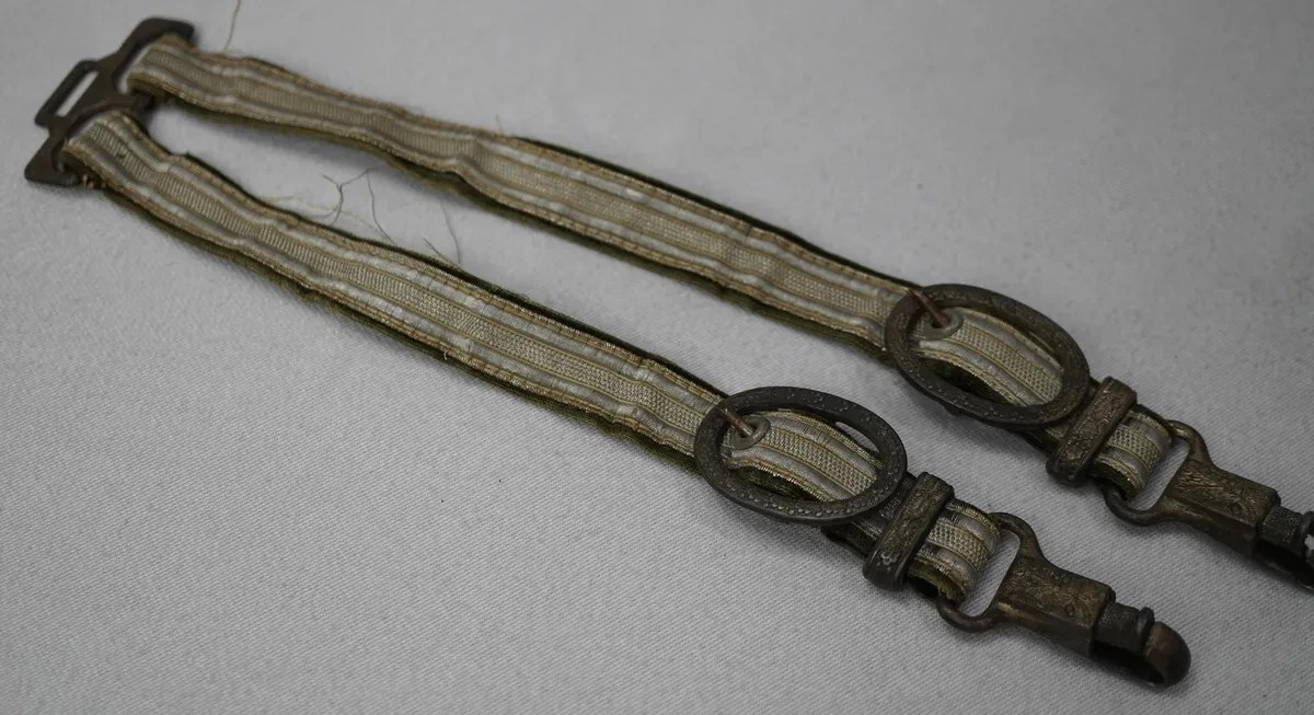 WWII Germany army heer officer force dagger hanger dress sword trench knife clip