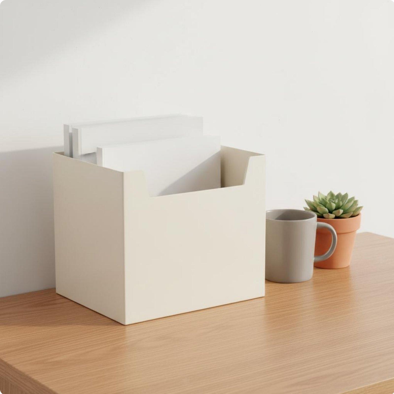 Book and File Organizer Multifunctional Desktop File Organizer Space Saving