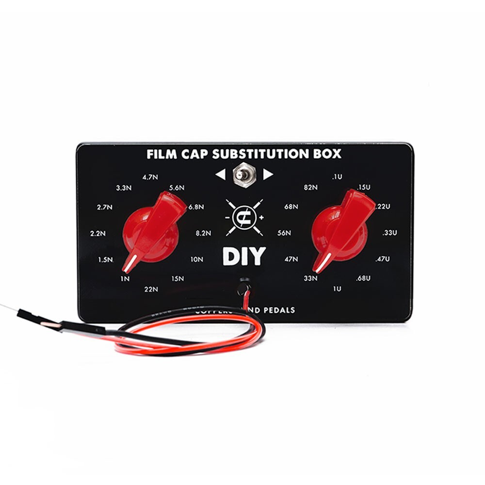 CopperSound Pedals DIY - Film Capacitor Substitution box, decade box