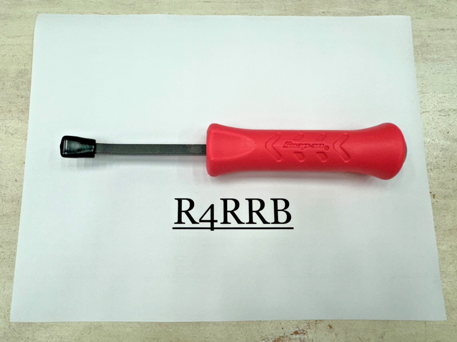 Snap-on Tools USA NEW CLASSIC PINK 8" Angled STEEL Striking Pry Bar SPBS8APK NOS