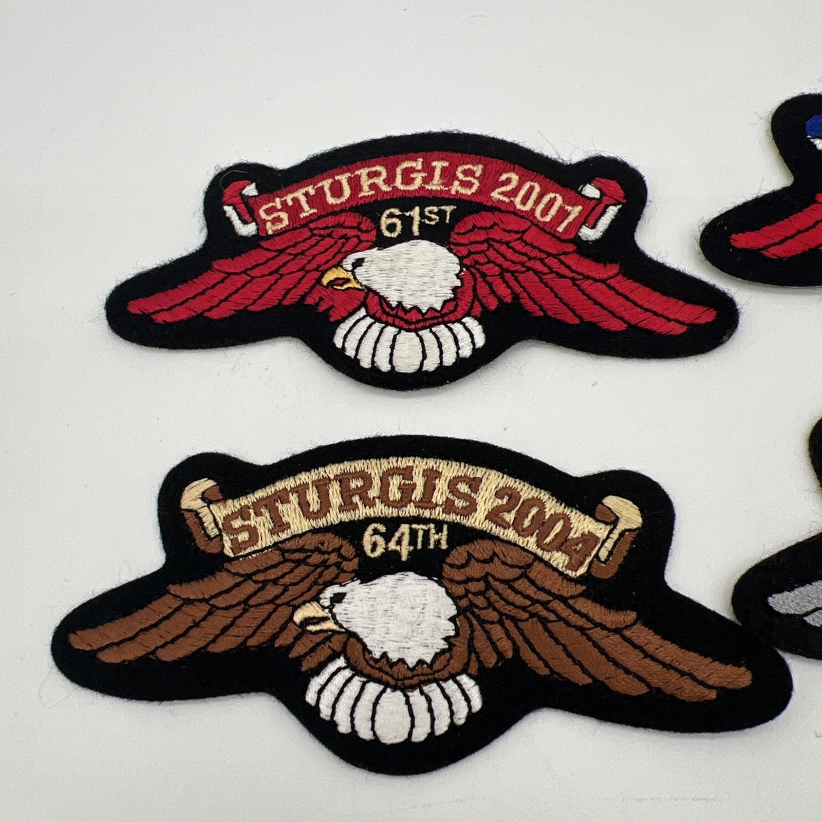 Sturgis Rally Patches Sequential Bundle 2001–2009 Officially Licensed Fast Ship!