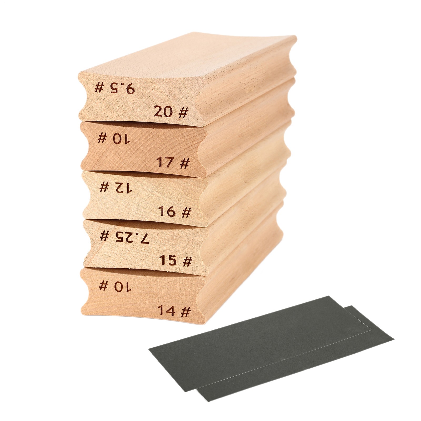 Wooden Guitar Radius Sanding Block Fret Leveling Fingerboard Luthier Tool
