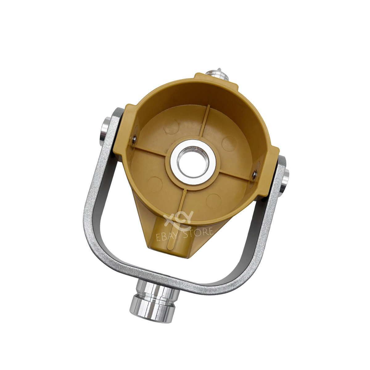 NEW YELLOW SINGLE PRISM HOLDER WITH FEMALE THREAD FOR TOTAL STATION