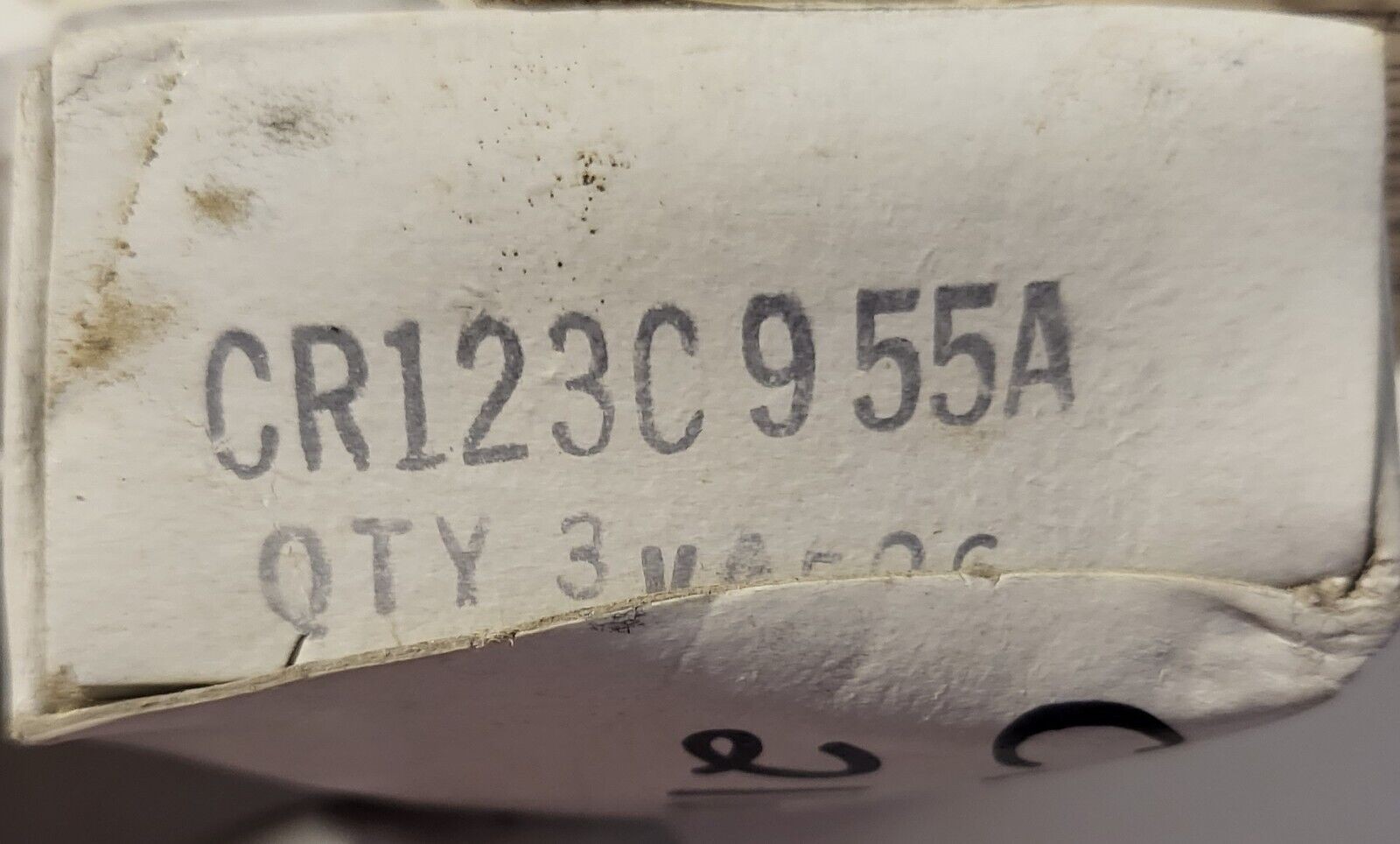 GE CR123C955A Overload Relay Heater, Class 20
