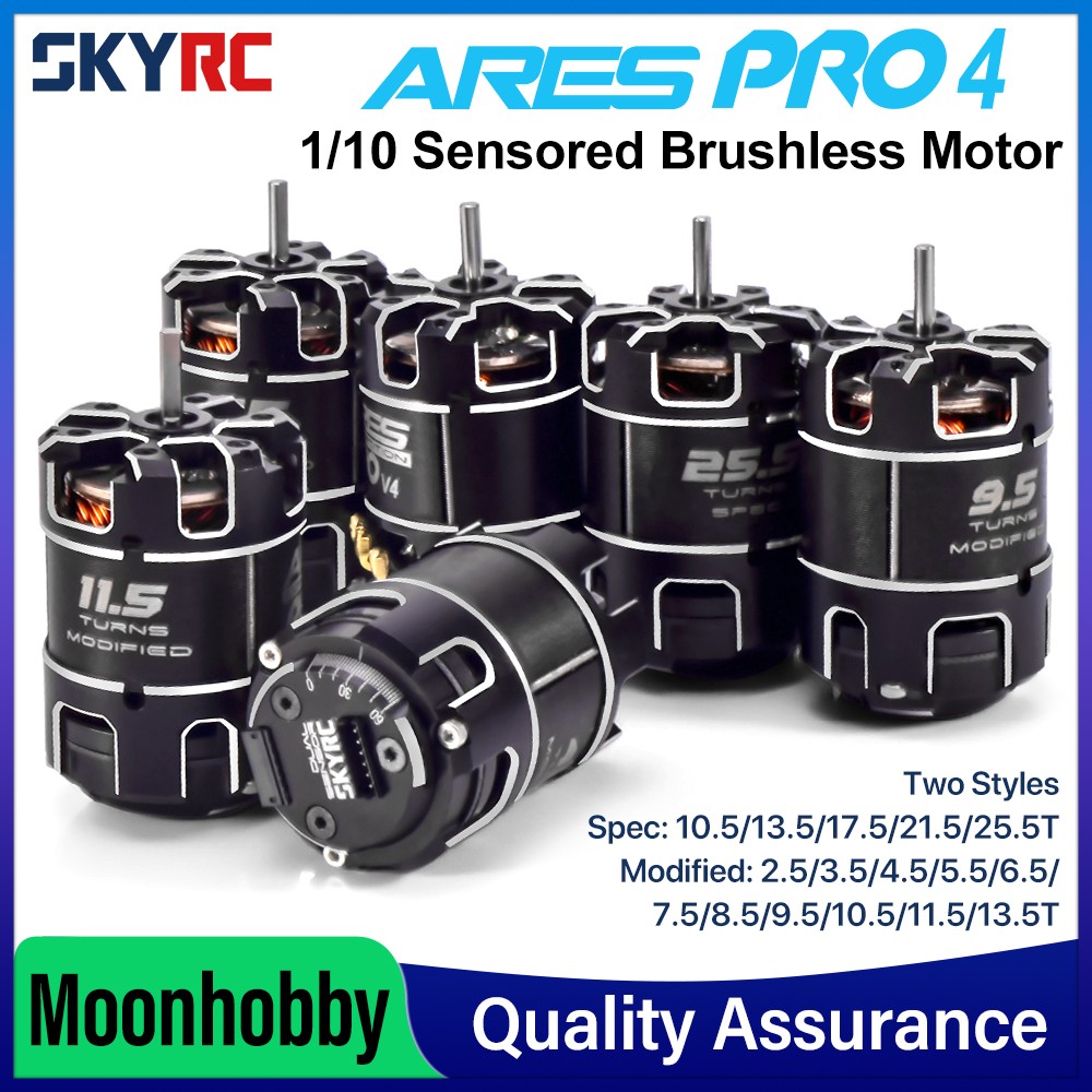 SKYRC ARES PRO4 540 Sensored Brushless Motor SPEC&MODIFIED ROAR Certified