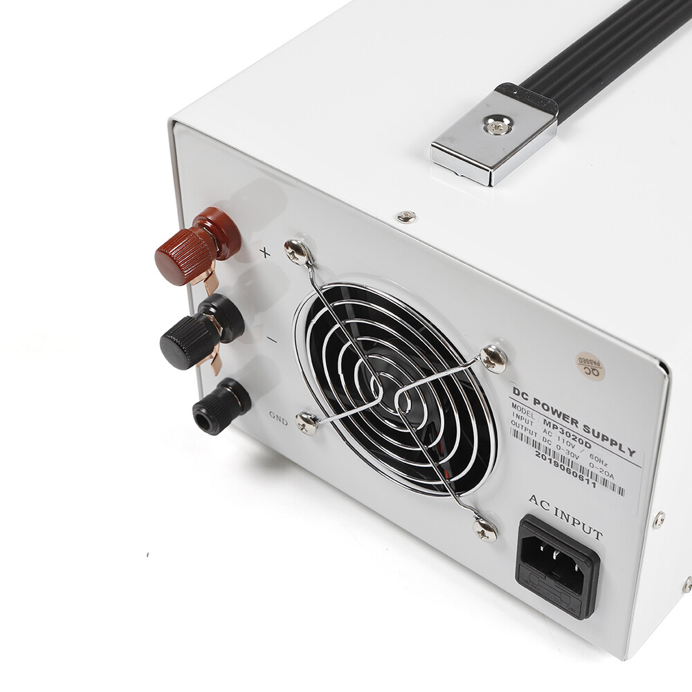 0-20A 0-30V Variable DC Power Supply Adjustable DC Regulated Power for Lab Test