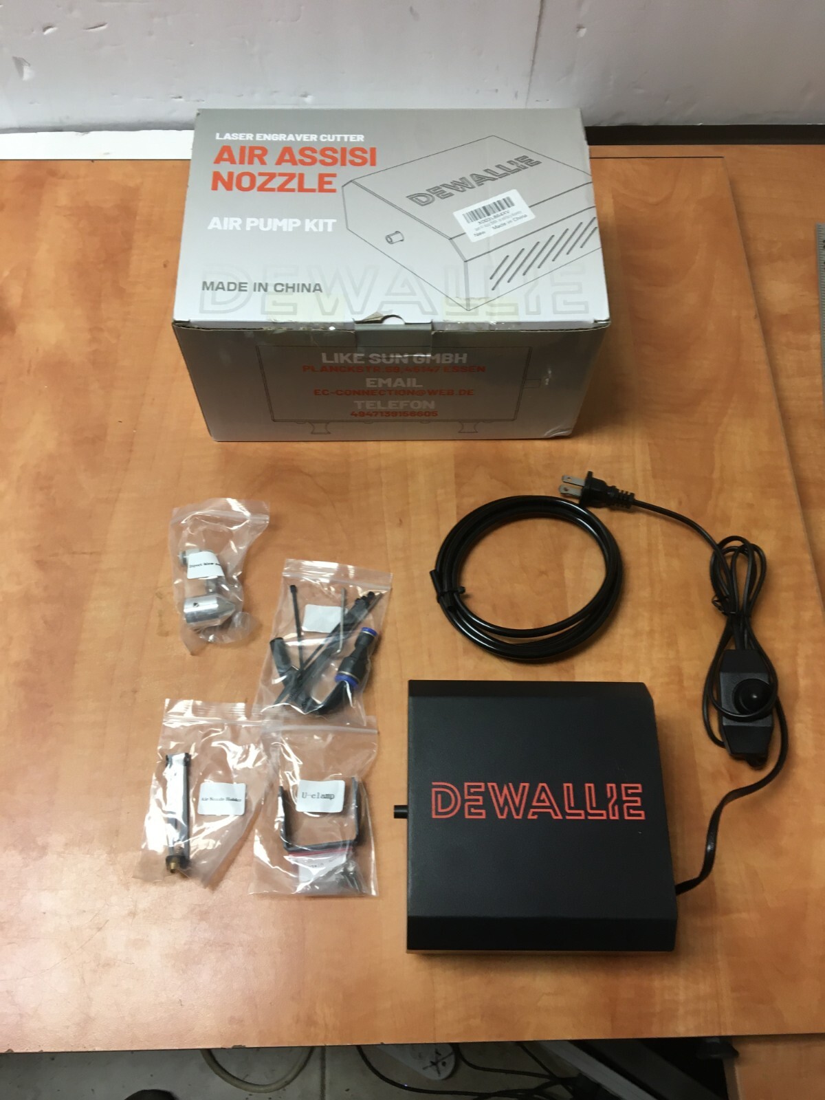 Laser Air Assist DEWALLIE Laser Air Pump with 16L/Min Airflow