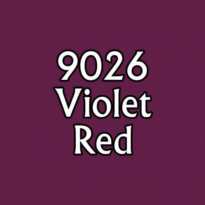 VIOLET RED Reaper Miniatures Master Series Paints REM09026 (0.5 oz Bottle)