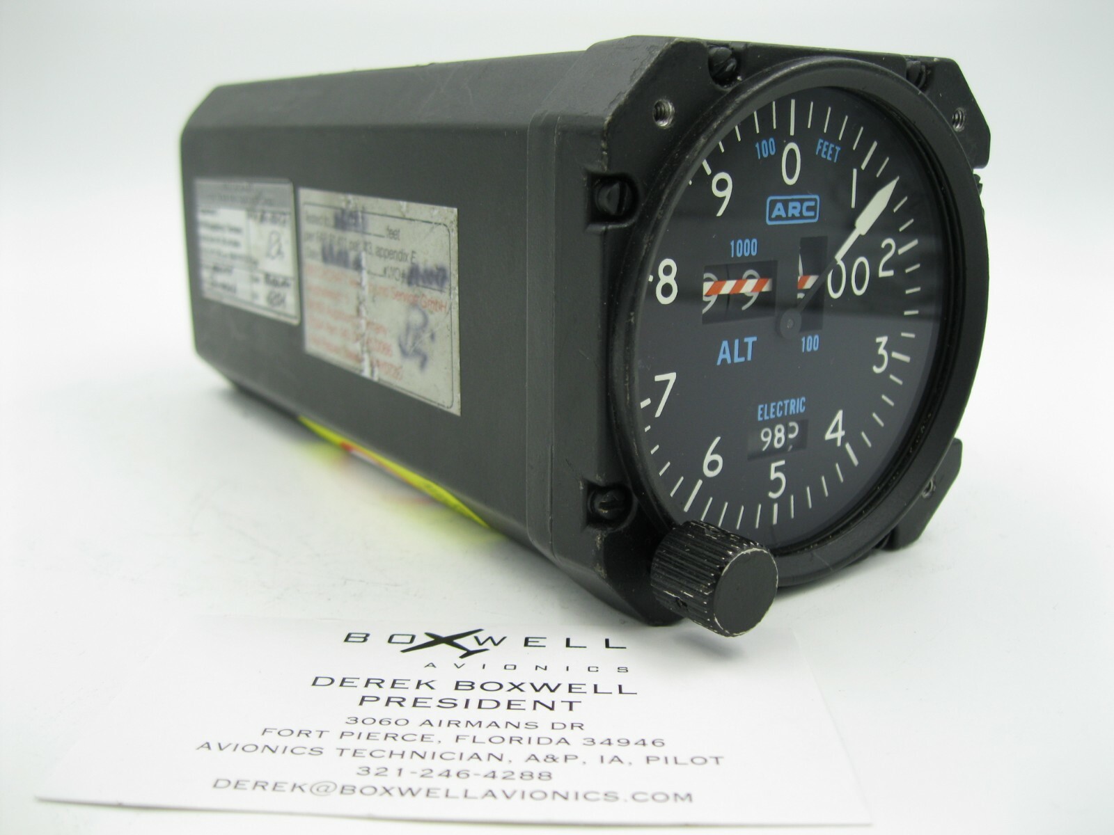 ARC Encoding Altimeter 422540-31288