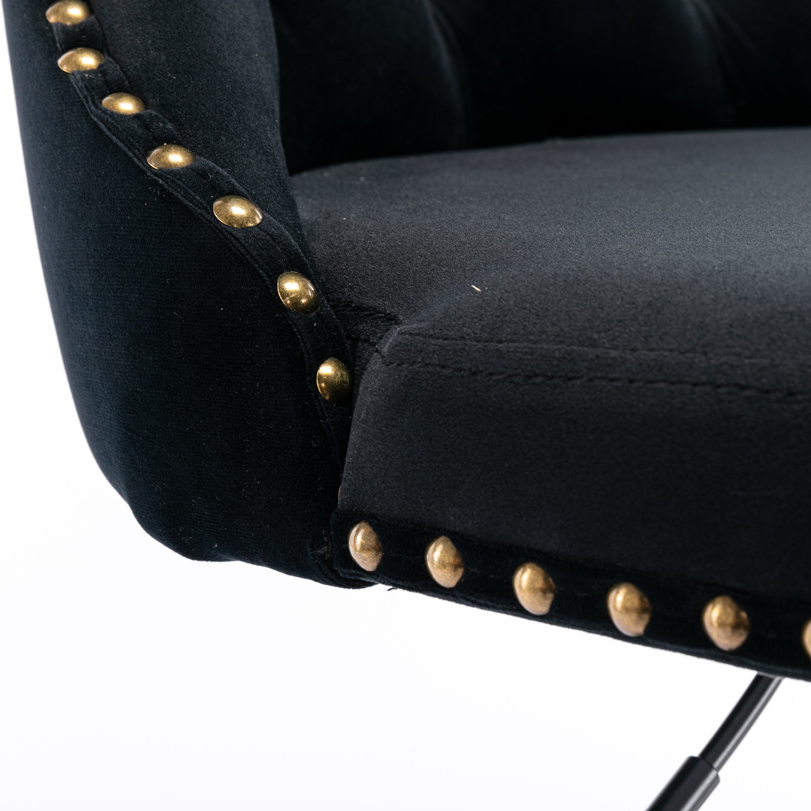 Swivel Velvet Barstools Adjusatble Seat Height from 25-33 Inch, Chrome base Ba
