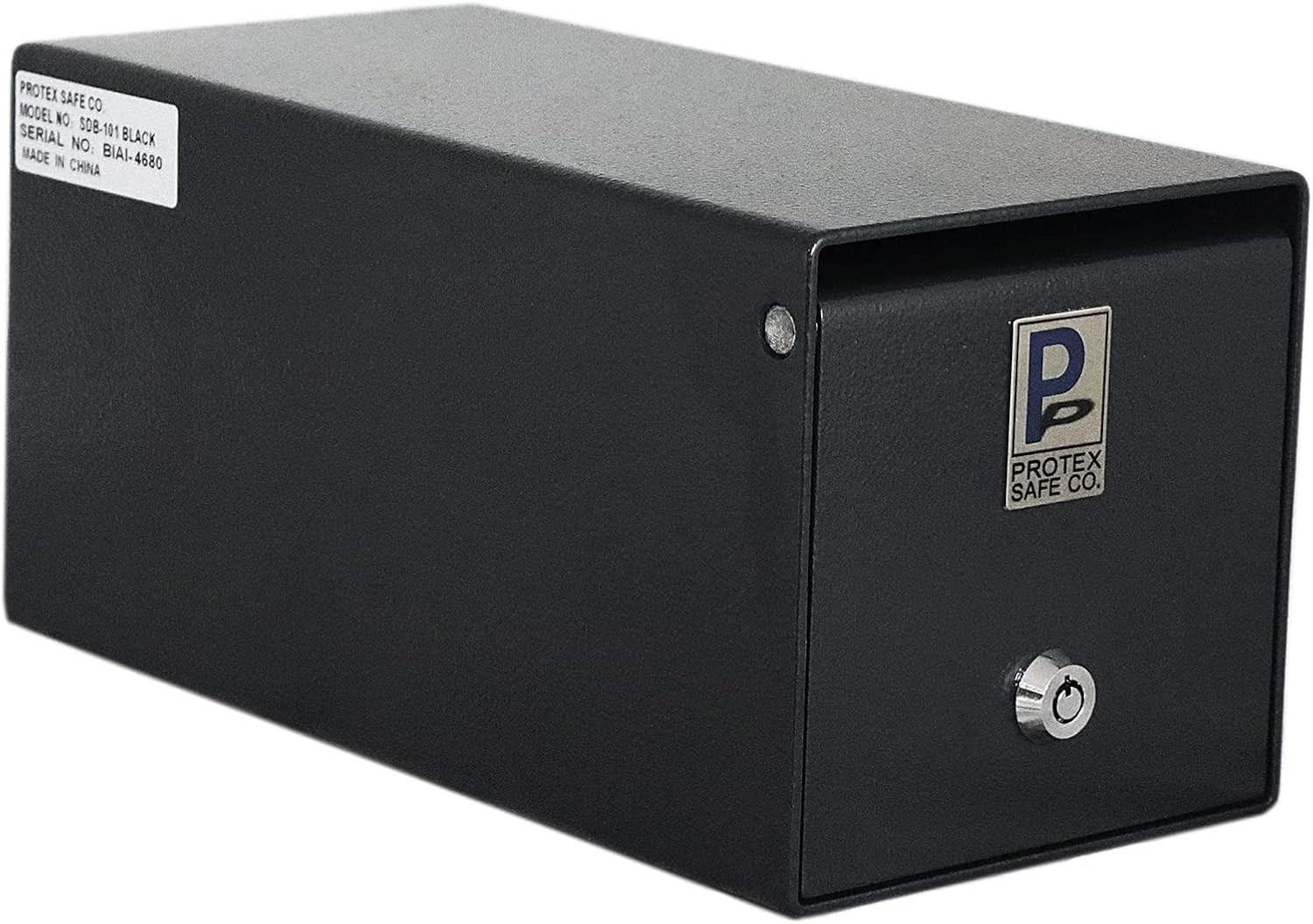 Protex SDB-101 Black Drop Safe, Tubular Lock, Anti-Fish, Anchoring, Compact