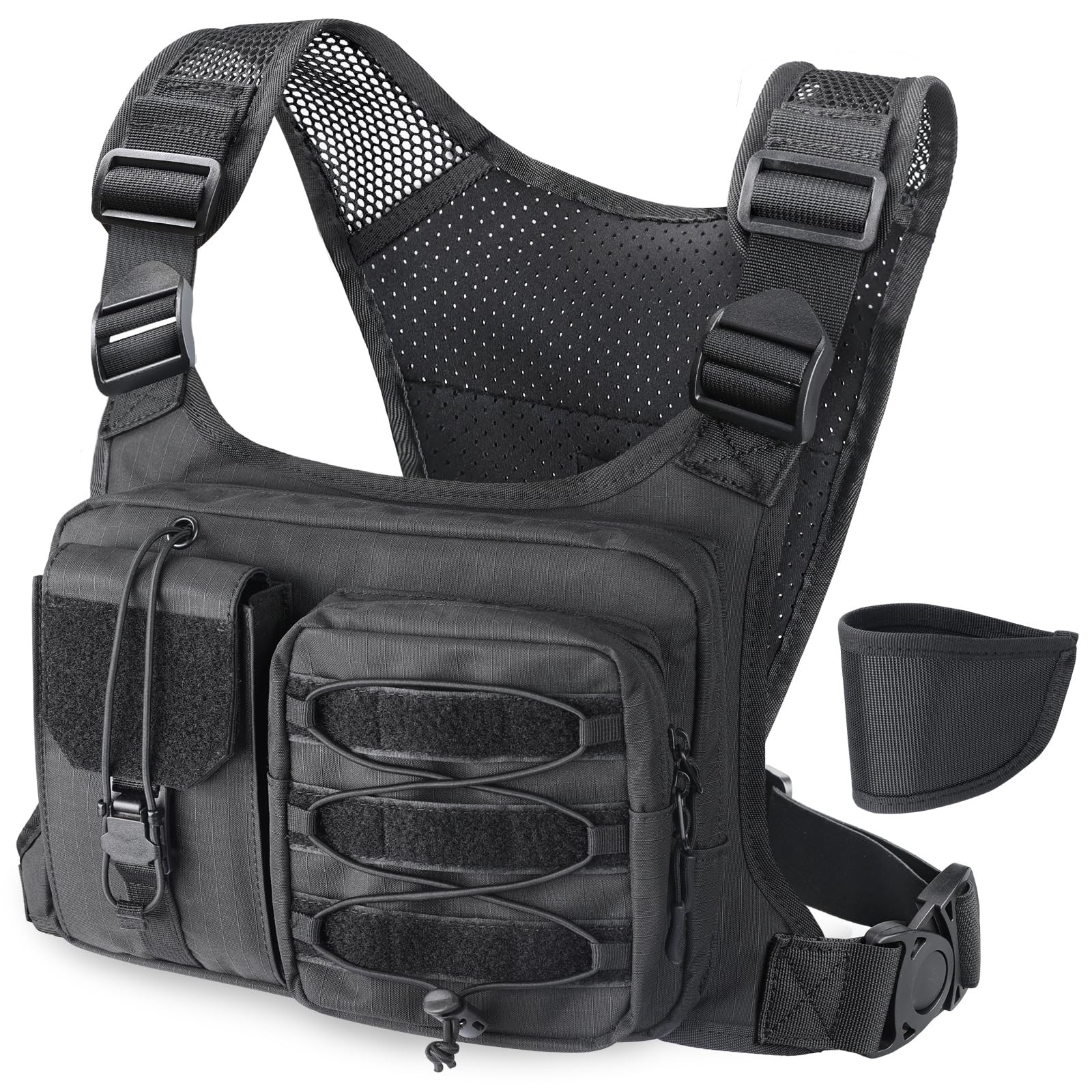 Chest Bag for Men Women, Hiking Chest Pack Sport Chest Rigs Tactical Chest Pa...