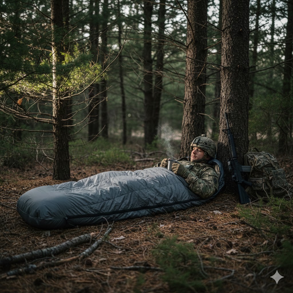 NEW SEALED USGI Intermediate Sleeping Bag Improved Modular Sleep System Gray