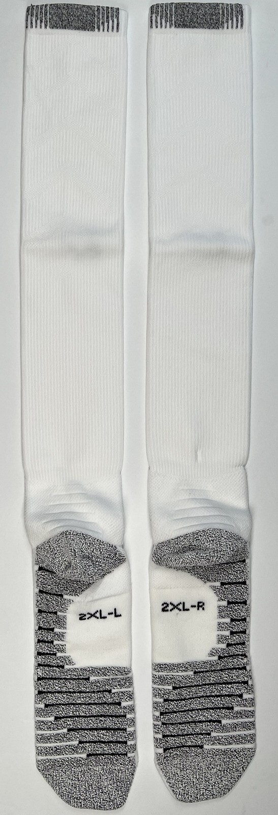 OREGON DUCKS PE MINT FOOTBALL SOCKS XXL NIKE GRIP KNEE-HIGH 2XL WHITE