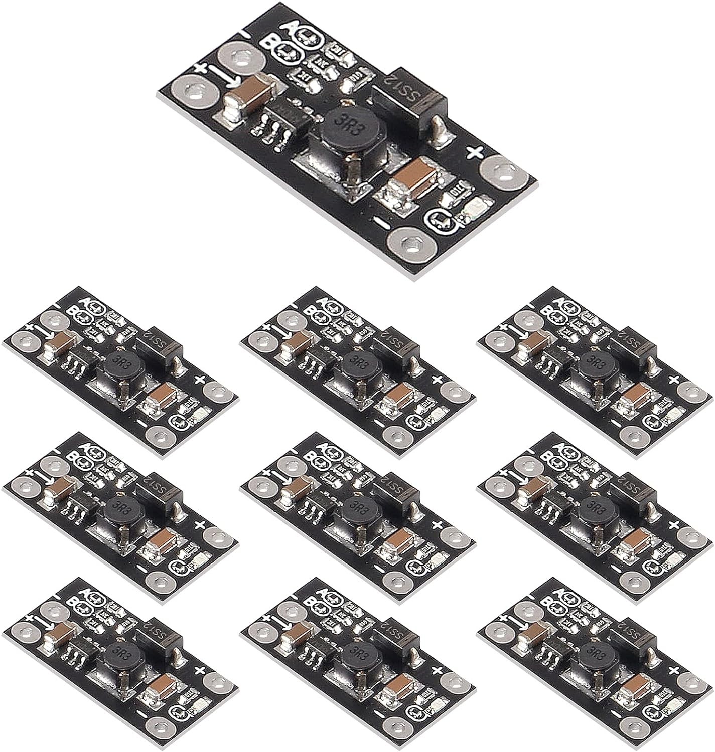 10PCS 1.5A Multi-Function Mini Boost Module Step Up Board 3.7V to 5V 8V 10pcs