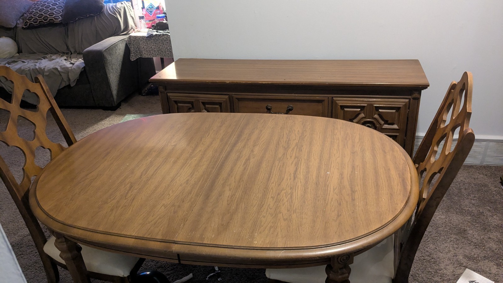 dining room table china cabinet buffet table