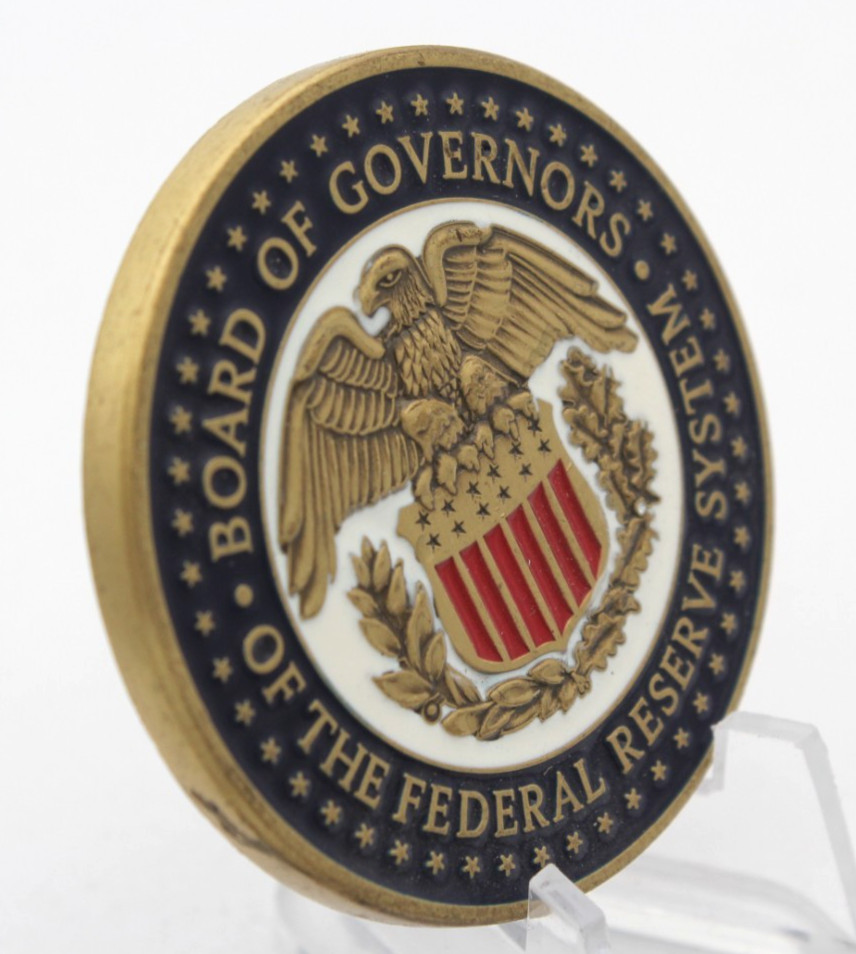 Federal Reserve Protective Services Unit Special Agent Challenge Medallion 1.75"