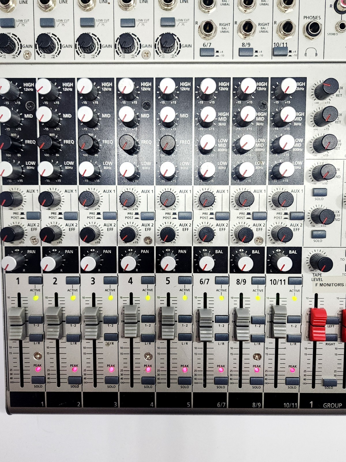 Crate Audio Cmx53fx Audio Mixing Interface Console 24 Bit Dsp Effect Engine