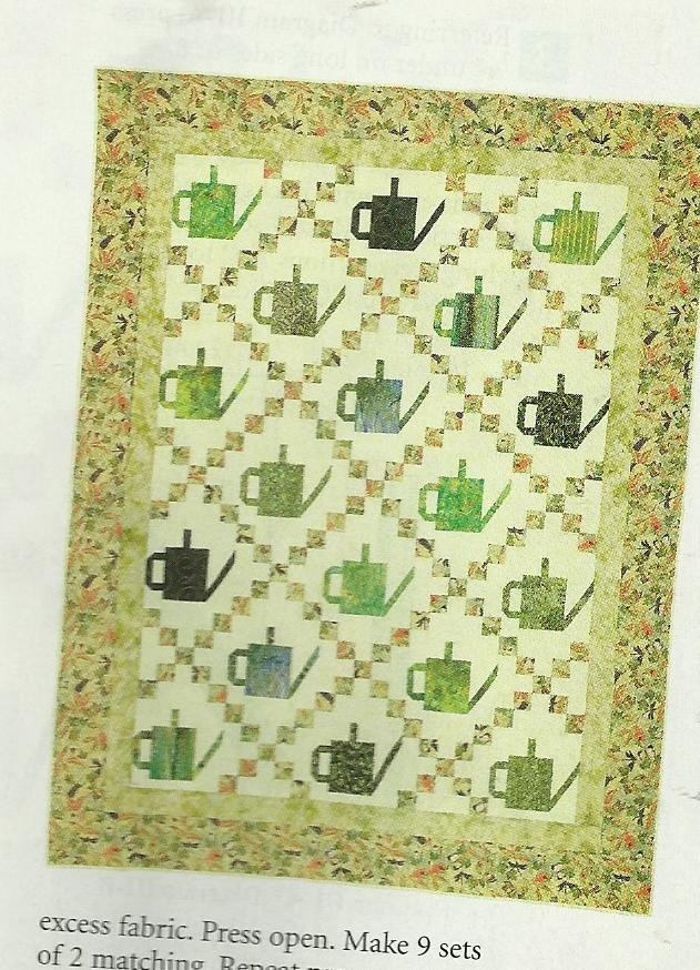 E0386 HOW DOES YOUR GARDEN GROW? QUILT PATTERN/INSTRUCTIONS