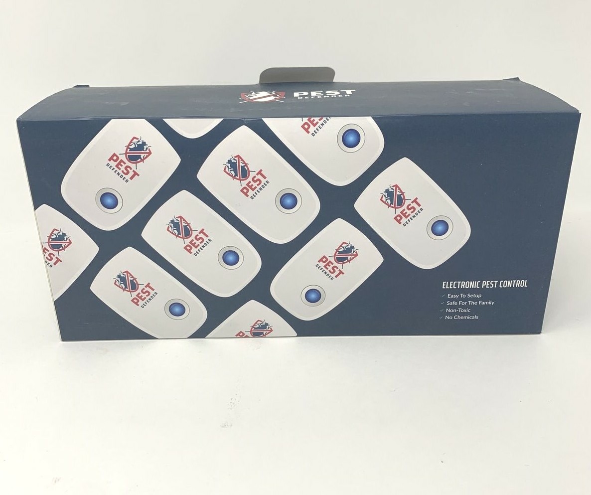 Ultrasonic Pest Repellant Indoor Plug-in Safe No Chemicals No Poison 10 Pack