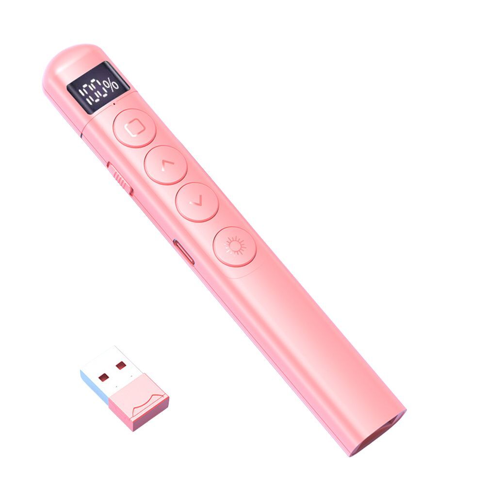 Laser Presentation Pointer 2.4G Wireless Demonstration Remote Control Pen Y4C3