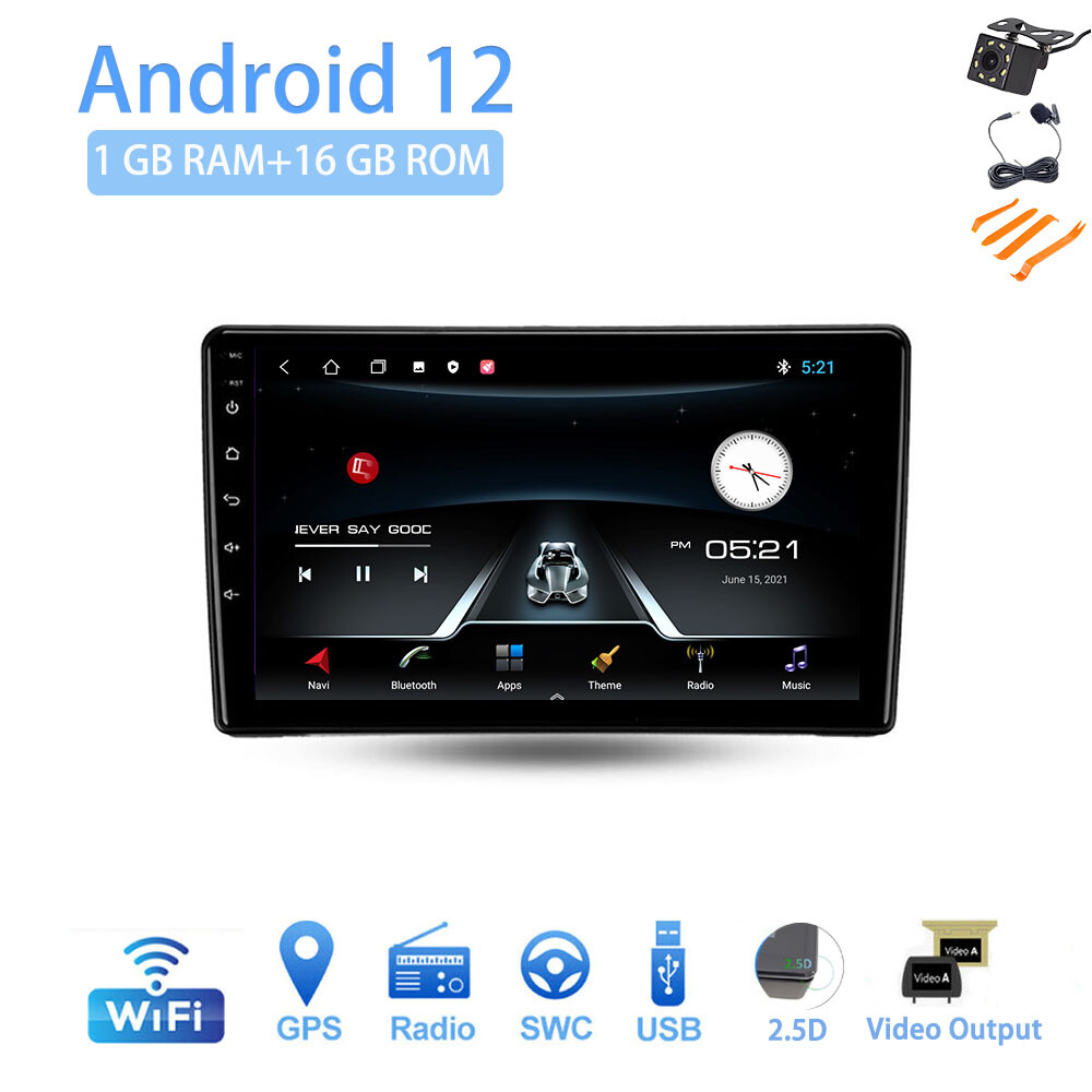 9" Android 12 Car Stereo Radio for Nissan Navara D40 2004 - 10 GPS NAVI 2.5D BT