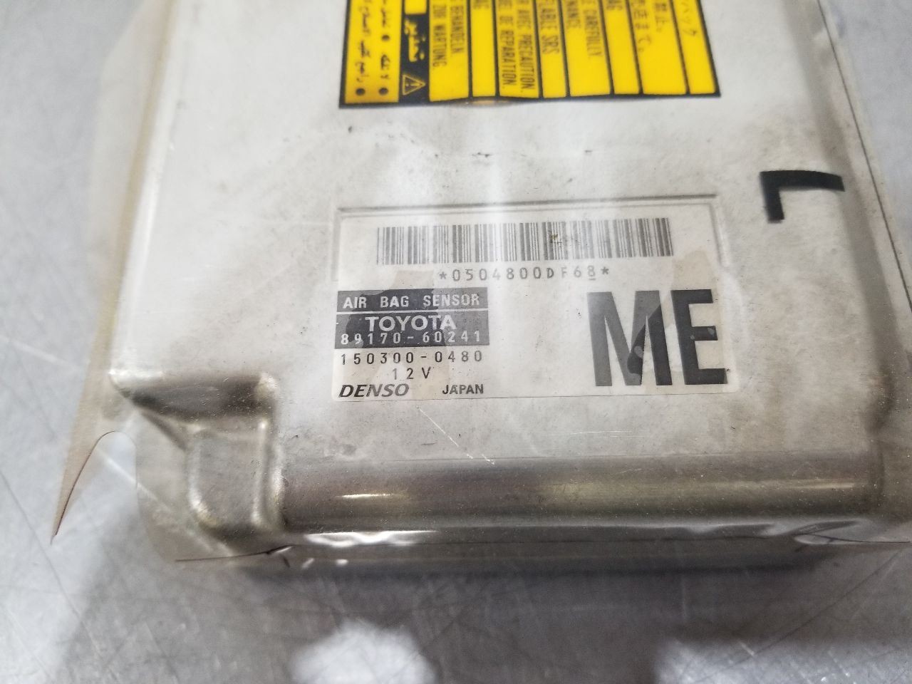 07 2007 GX470 SRS CONTROL MODULE 89170-60241