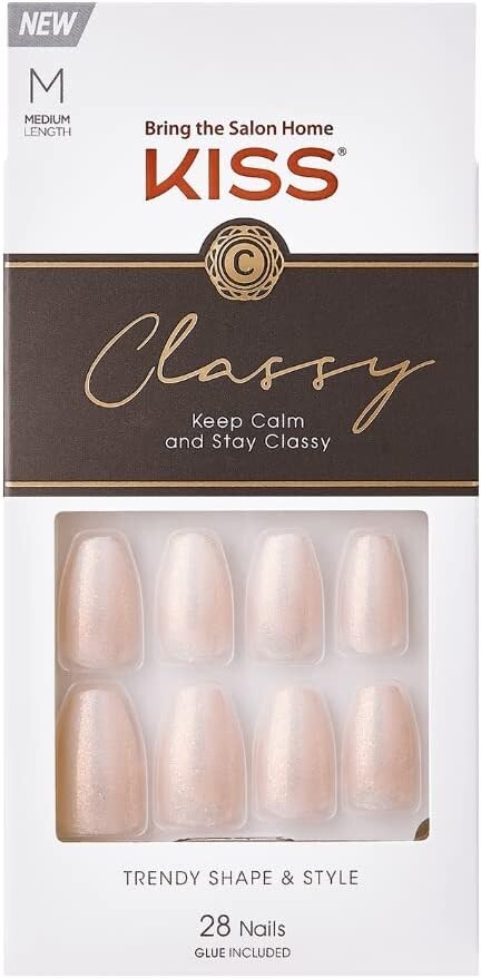KISS Classy Nails Collection, Cosy Meets Cute, 28 False Nails