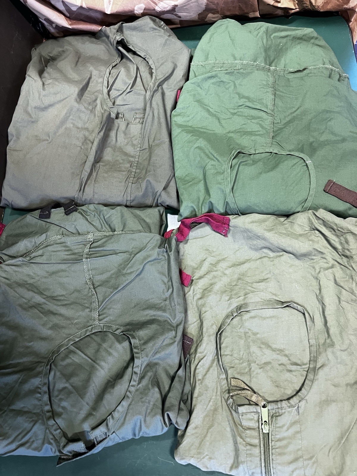 British army modular sleeping bag system Olive Green Lightweight liner Large X4