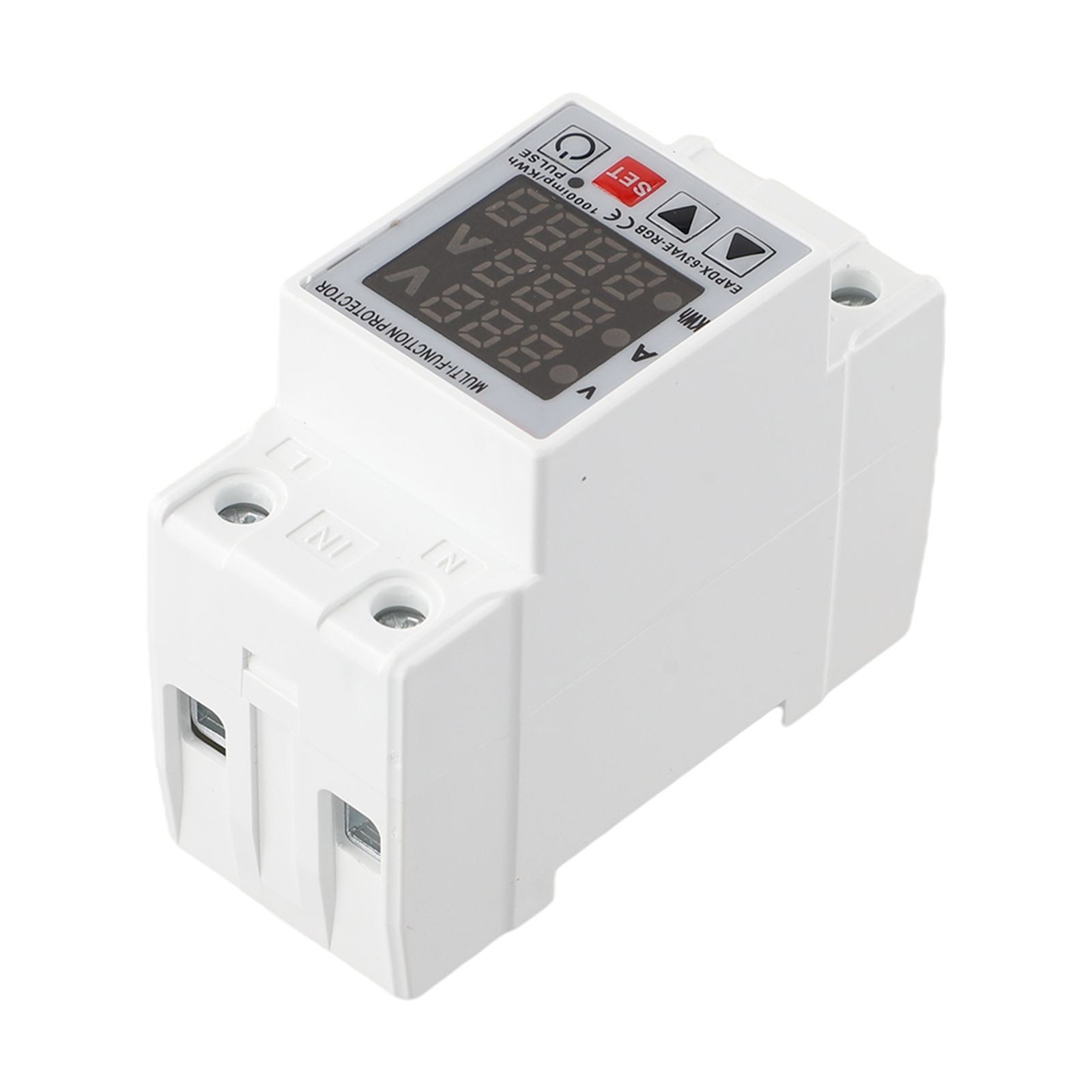 Adjustable Protector Relay with Display Features for Din Rail Applications